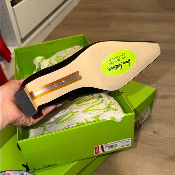 Sam Edelman Sylvia extra Wide Calf Knee High Boot - Picture 9 of 13